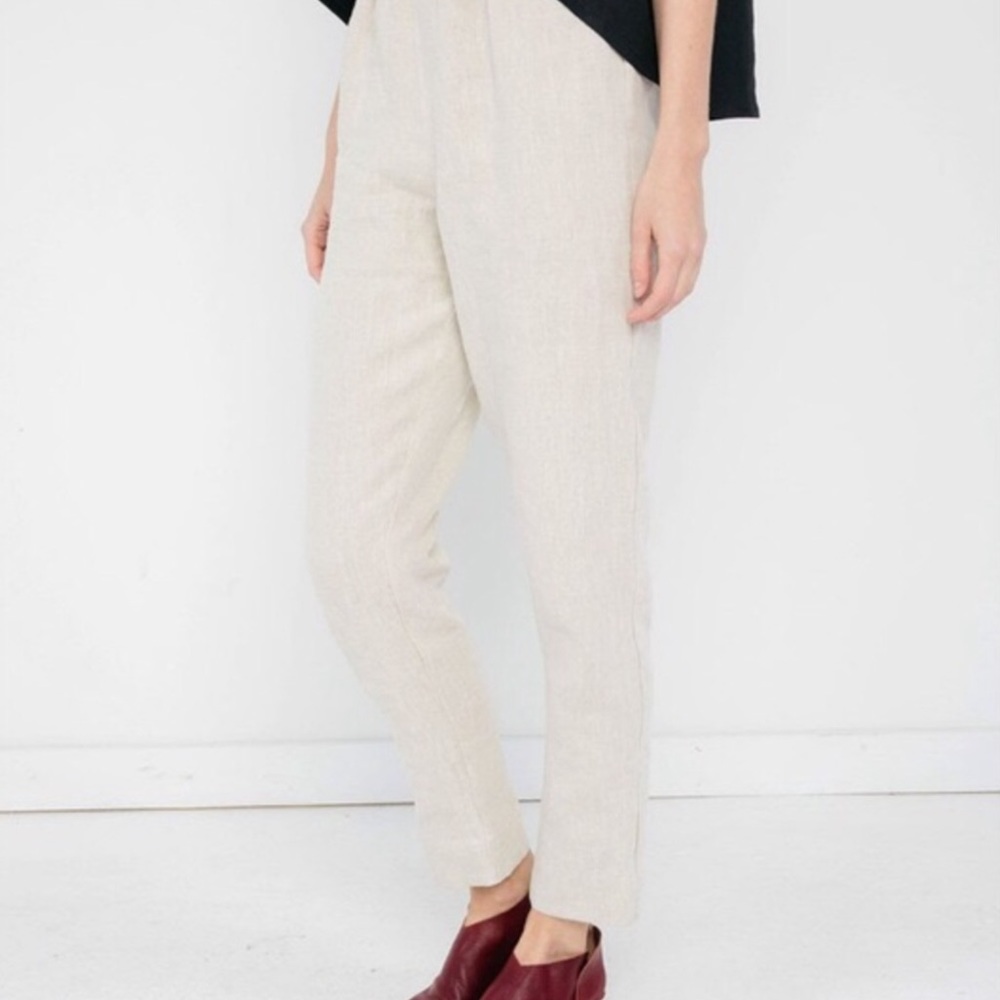 Elizabeth Suzann Tilda Pant in Flax in Small/Tall